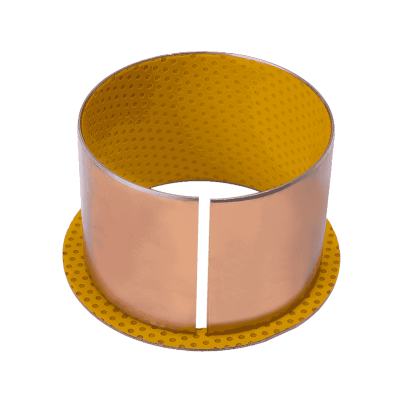 HZ2Y Bantalan pelumasan batas POM/pengisi (kuning) tembaga sinter berpori